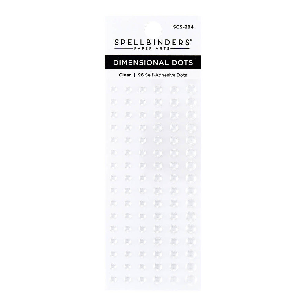 Spellbinders, Dimensional Dots- Clear