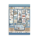 Stamperia, Silent Sea A5 Washi Pad