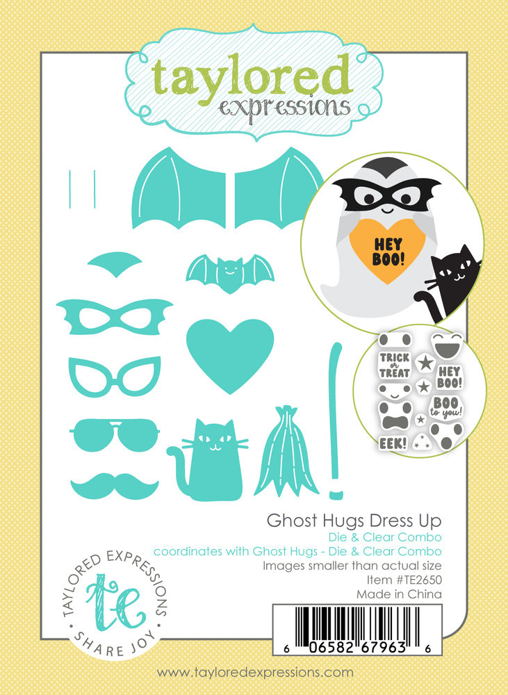 Taylored Expressions, Ghost Hugs Dress Up Die & Stamp