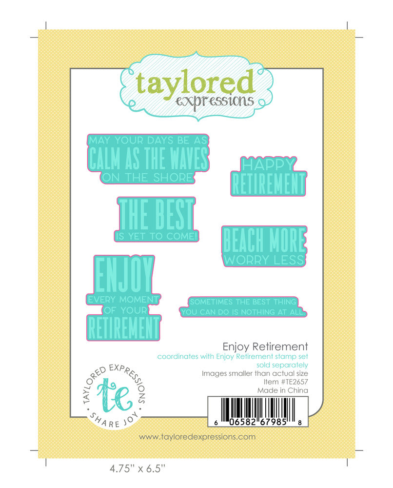 Taylored Expressions, Die, Enjoy Retirement Pre-order