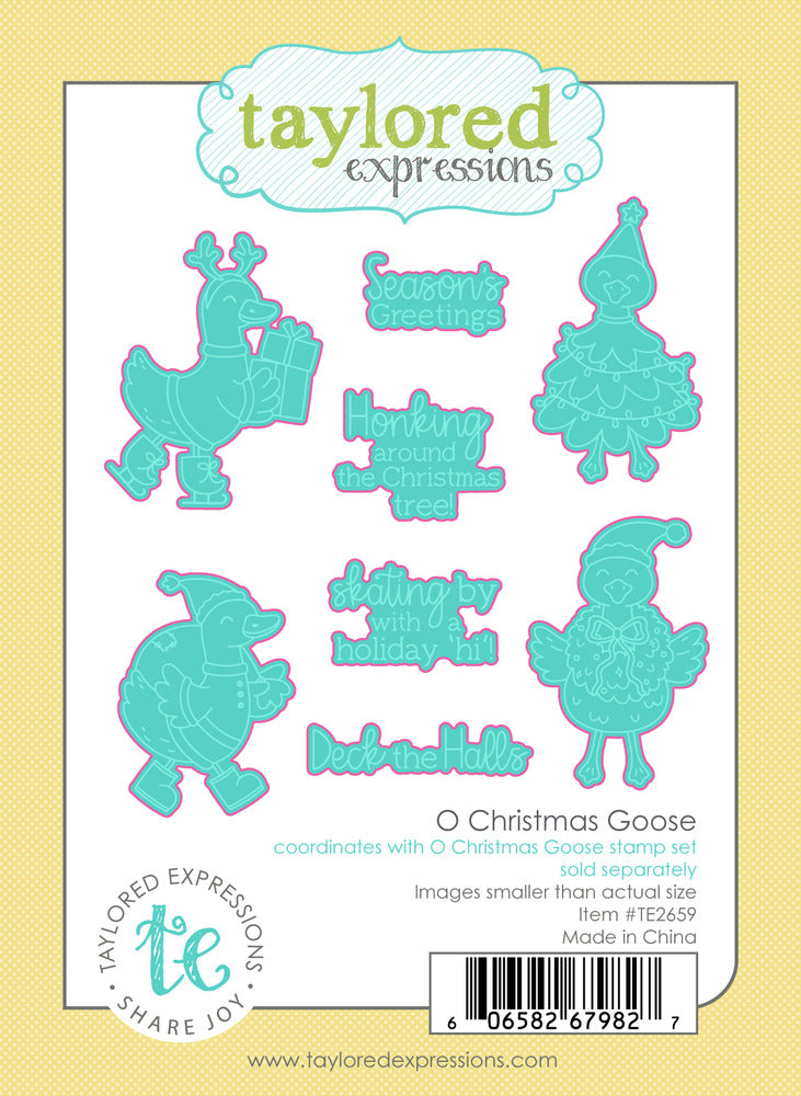 Taylored Expressions, Die, O Christmas Goose Pre-order