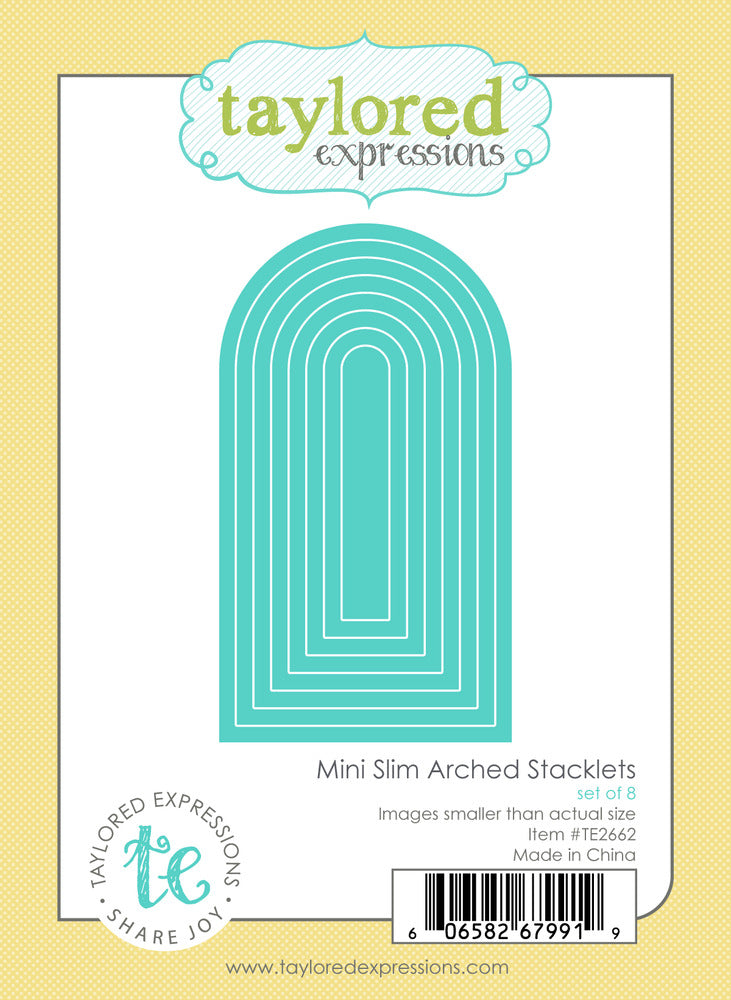 Taylored Expressions, Die, Mini Slim Arch Stacklets Pre-order