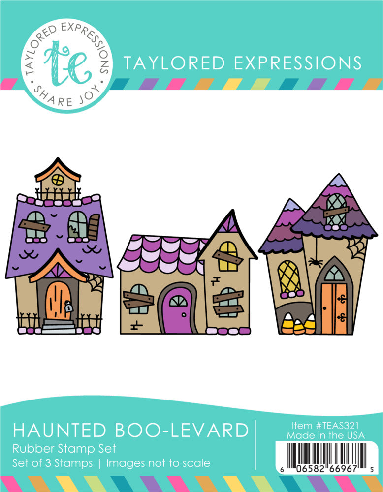 Taylored Expressions, Cling Stamp, Haunted Boo-levard Pre-order