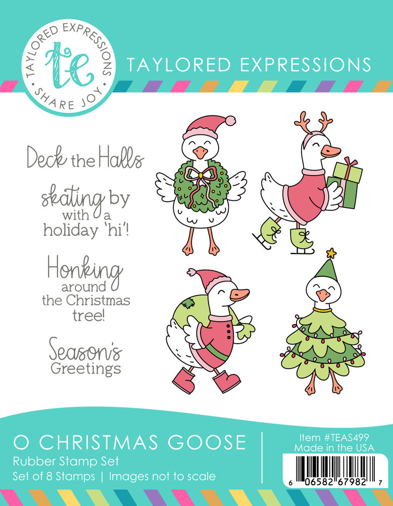 Taylored Expression, O Christmas Goose Stamp Pre-order