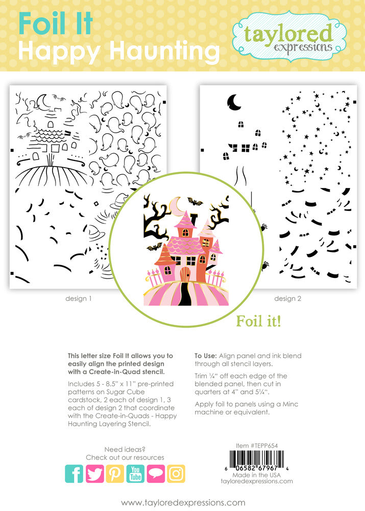 Taylored Expressions, Foil It, Happy Haunting Pre-order