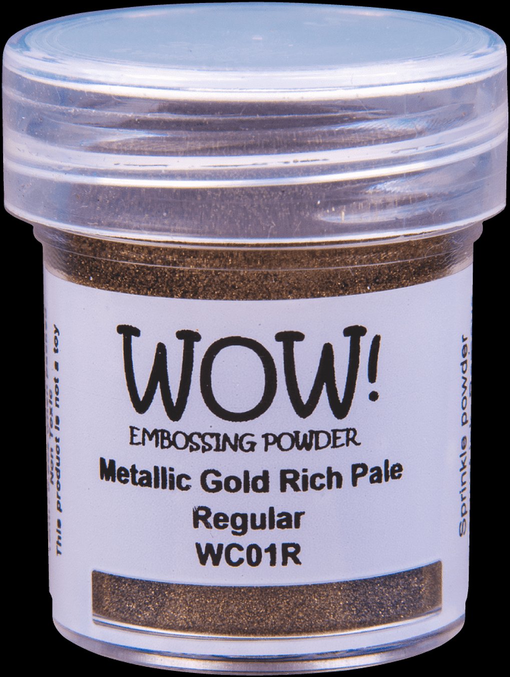 WOW, Metallic Gold Rush Pale Regular Embossing Powder