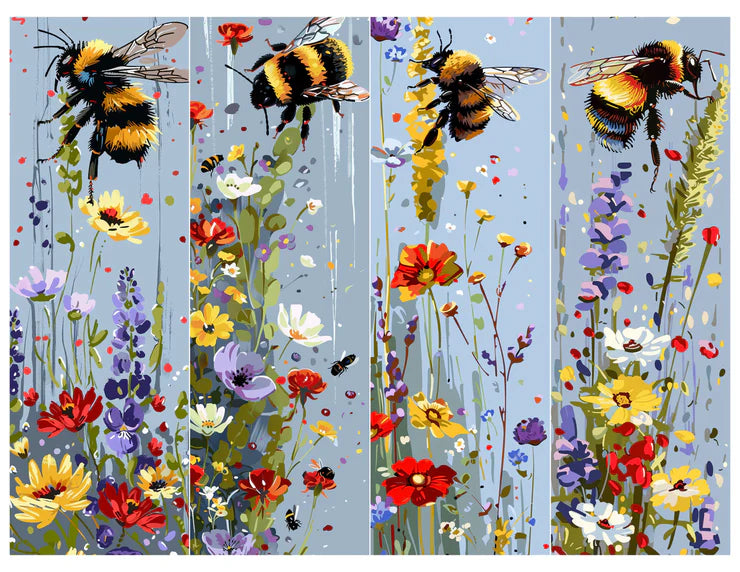 Simply Stated, Bookmark Paper Wild Bees