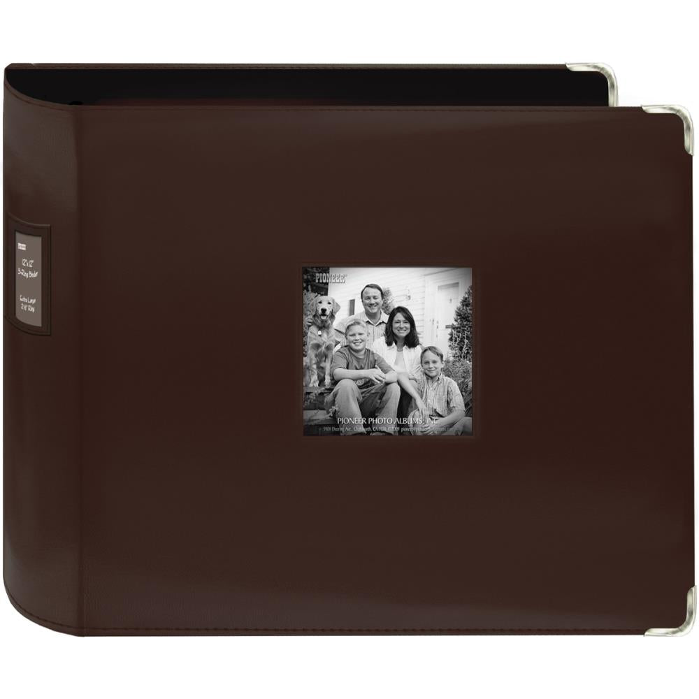Pioneer, 3 Ring Extra Large Ring 12x12: Brown