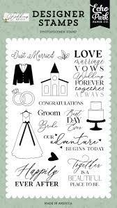 Echo Park, Stamp Set - Happily Ever After