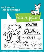 Load image into Gallery viewer, Lawn Fawn, Stinkin Cute Stamp
