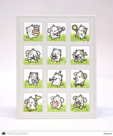 Mama Elephant, Grid Window Die Cut
