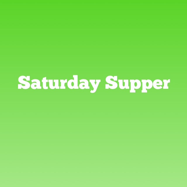 Creative Gathering, Saturday Supper: Lasagna & Caesar Salad with garlic bread