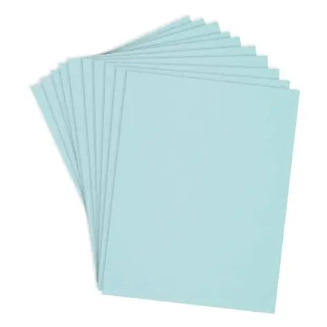 Spellbinders, ColorWheel Cardstock, Windy  8.5x11, Pkg of 10 sheets