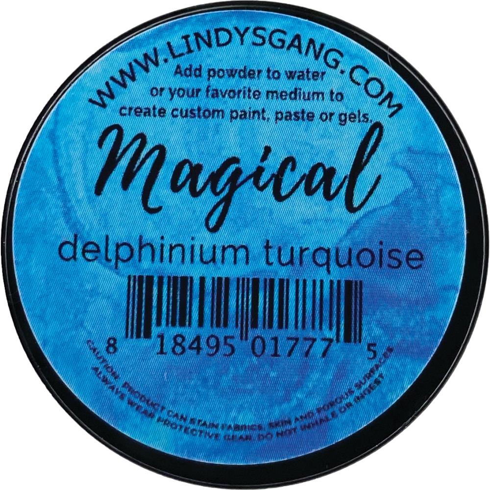 Lindy's Stamp Gang- Delphinium Turquoise -
