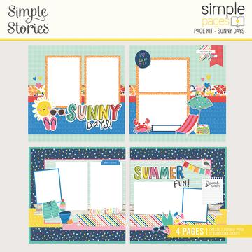 Simple Stories, Sunny Days Page Kits