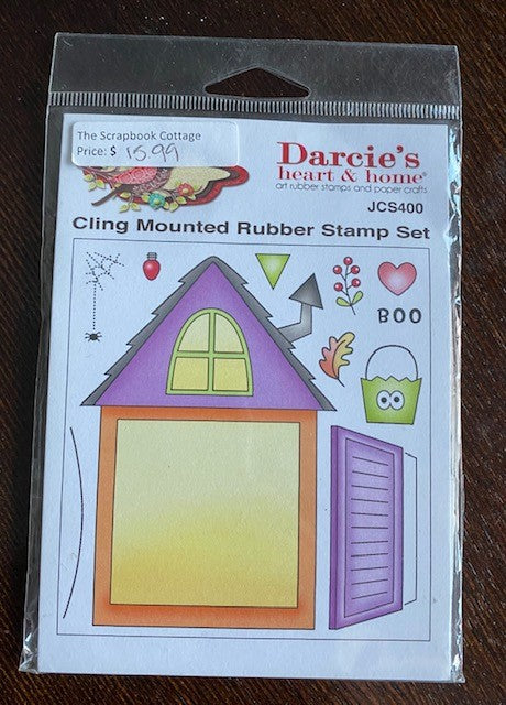 Darcie's Rubber Dormer Window Stamp