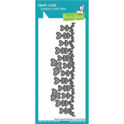 Lawn Fawn, Heart Garden Border Die Cut