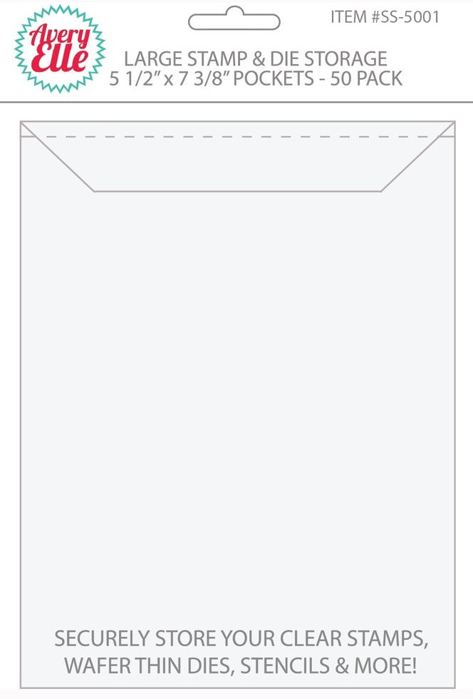 Avery Elle Large Stamp & Die Storage Pockets