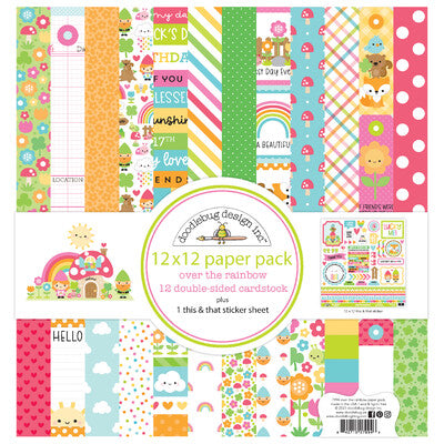 Doodlebug, Over the Rainbow Paper Pack