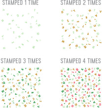 Load image into Gallery viewer, Concord &amp; 9th Stamp, Alphabet Soup Turnabout
