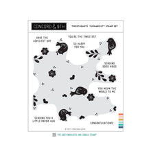 Load image into Gallery viewer, Concord &amp; 9th, Tweethearts Turnabout Stamp Set
