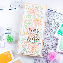 Load image into Gallery viewer, Pinkfresh Studio, Heartfelt Thanks Layering Stencil Set of 5
