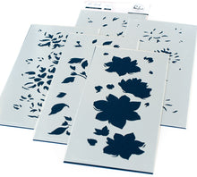 Load image into Gallery viewer, Pinkfresh Studio, Heartfelt Thanks Layering Stencil Set of 5
