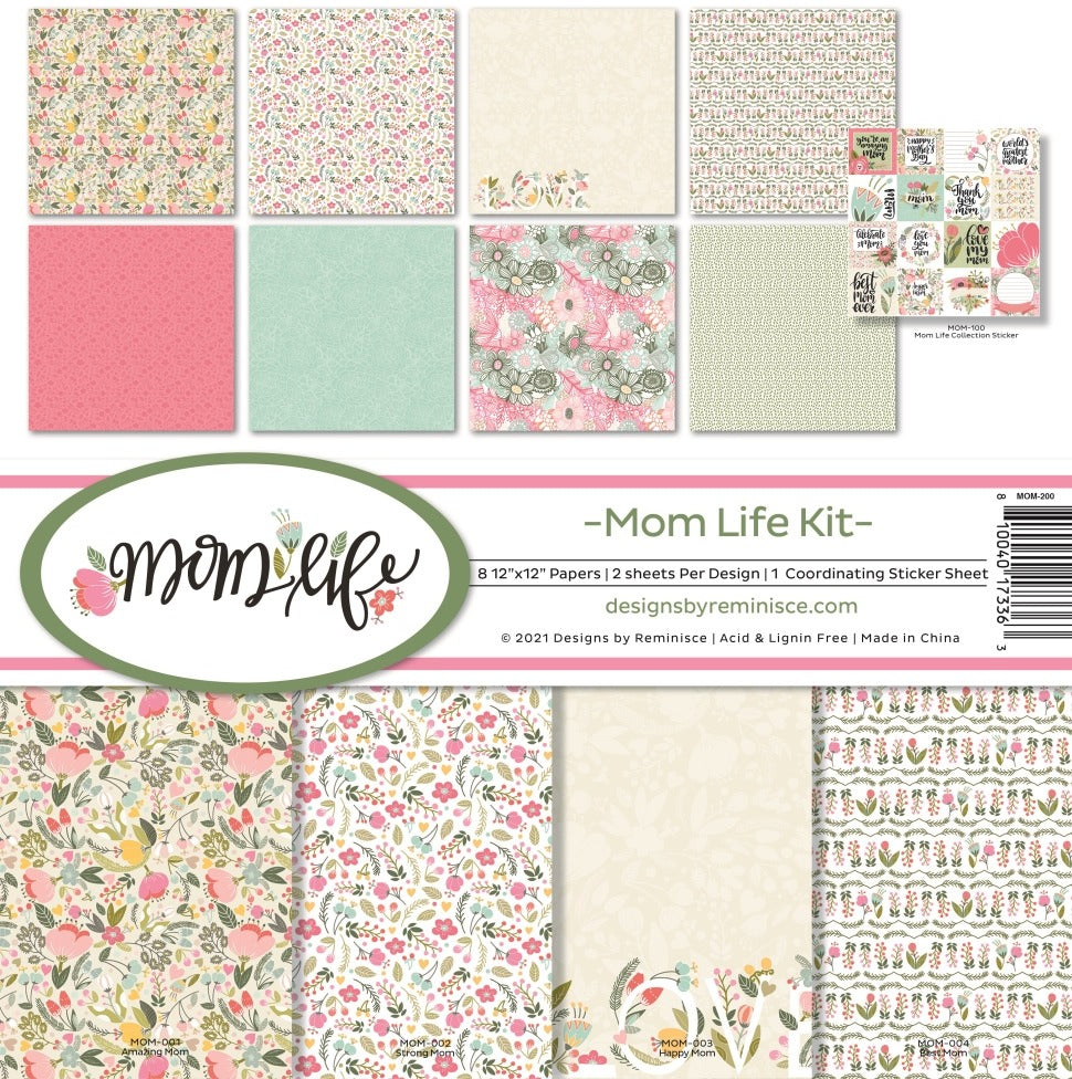 Reminisce  Kit - Mom Life Paper Pack