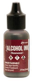 Tim Holtz Alcohol Ink, Rose wood