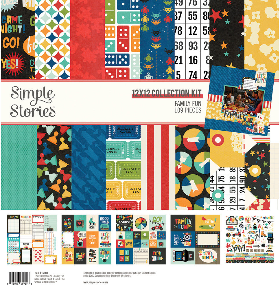 Simple Stories, Family Fun Collection Pack