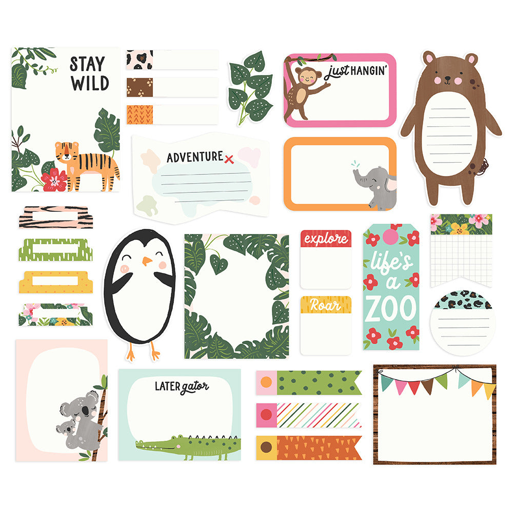 Simple Stories, Into the Wild,  Journal Bits