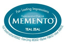 Memento Teal Zeal Ink Pad