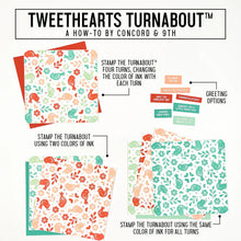 Load image into Gallery viewer, Concord &amp; 9th, Tweethearts Turnabout Stamp Set
