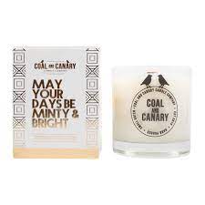 Coal & Canary Candle - May Your Days be Minty & Bright