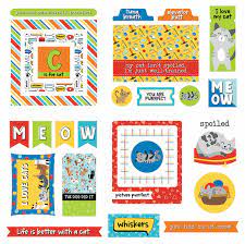 Photoplay, Meow by Becky Moore - Cardstock Ephemera