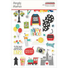 Simple Stories, Say Cheese Tomorrow at the Park - Sticker Book