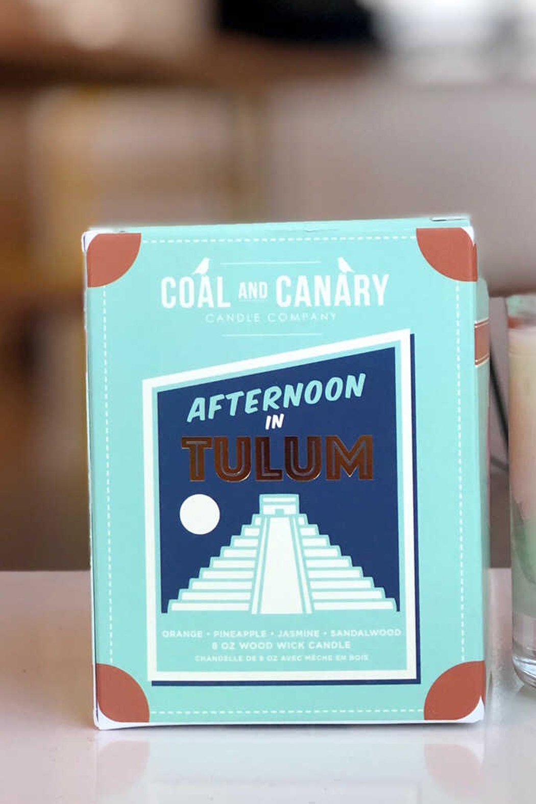 Coal & Canary Candle - Afternoon in Tulum